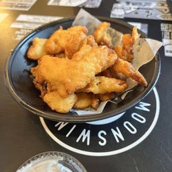 Moonswiners Bar-B-Q - Fried onion chips