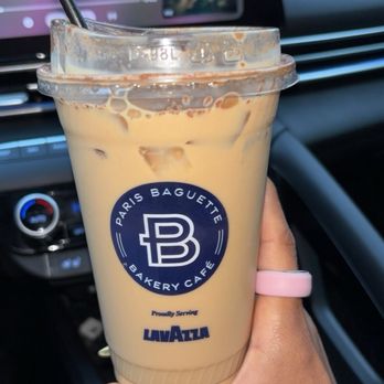 Paris Baguette - Vanilla caramel latte - Coffee & Tea Near Me - Chino Hills, California Paris Baguette - Vanilla caramel latte - Coffee & Tea Near Me - Chino Hills, California
