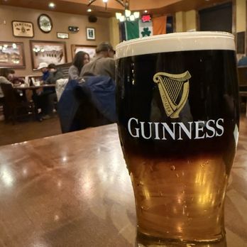 Mcginty's Wood Oven Pub - Half and half harp and Guinness - Irish Near Me - Divide, Colorado