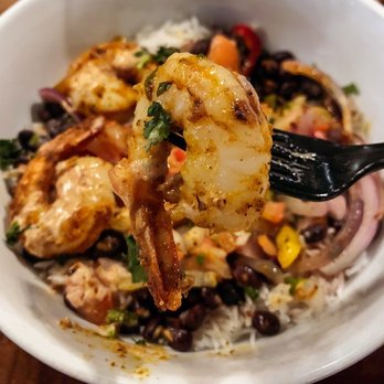 Bistro On Bridge - Blackened Shrimp Burrito Bowl - New American Near Me - Phoenixville, Pennsylvania Bistro On Bridge - Blackened Shrimp Burrito Bowl - New American Near Me - Phoenixville, Pennsylvania
