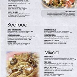El Rodeo - Menu