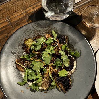 Rose Mary - Mushroom and charred leek - Italian Near Me - Chicago, Illinois Rose Mary - Mushroom and charred leek - Italian Near Me - Chicago, Illinois