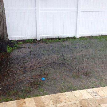 Master Gardener Landscaping - a rain soaked backyard - Landscaping Near Me - St. Petersburg, Florida Master Gardener Landscaping - a rain soaked backyard - Landscaping Near Me - St. Petersburg, Florida