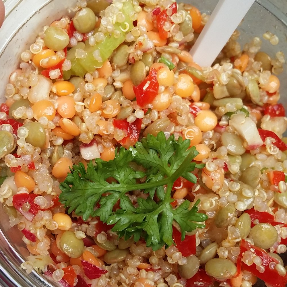 Bäckerei Ströck - Quinoa lentil salad - Bakeries Near Me - Vienna, 9