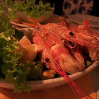 La Giostra - shrimp salad - Tuscan Near Me - Florence, FI