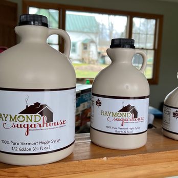 Raymond Sugar House - Syrup sizes - Candy Stores Near Me - Hartford, Vermont Raymond Sugar House - Syrup sizes - Candy Stores Near Me - Hartford, Vermont