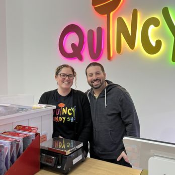 Quincy's Candy Shop - The owner and her husband - Candy Stores Near Me - Wappingers Falls, New York