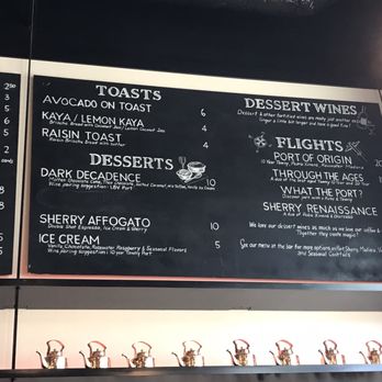 Third Culture Coffee - Second part of the menu - Coffee & Tea Near Me - Bellevue, Washington