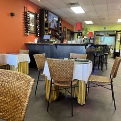 Cinnamon Bistro Indian Cuisine - Seating Area