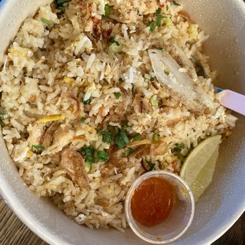 Unchai Thai Restaurant - Crab fried rice - Thai Near Me - Vancouver, British Columbia