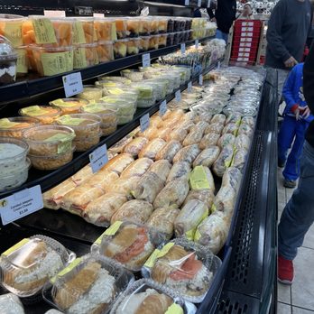 Buc-ee's - One of two sandwich/to go refrigerated sections. The sliced turkey, fruit and veggies were all very fresh! - Gas Stations Near Me - Daytona Beach, Florida
