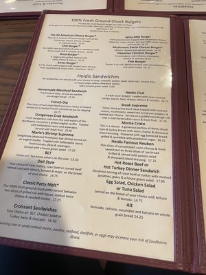 Menu photo 8 Heidi's Of Gresham Gresham, OR