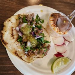Tacos De Oro - Mini Taco with rice and beans
