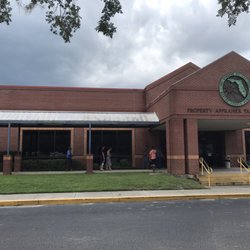 Marion County Tax Collector - Outside, with pandemic waiting line. Actually not too bad.