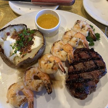 Bull Shed - Steak and Shrimp combo - Steakhouses Near Me - Kapaa, Hawaii
