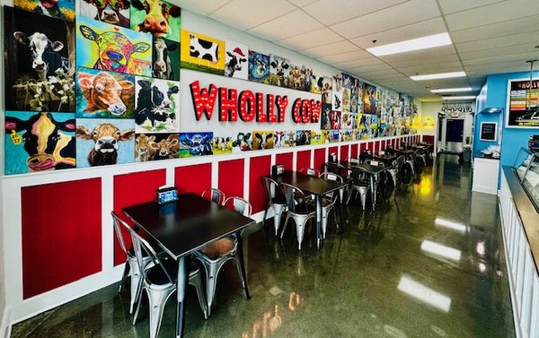 Wholly Cow Ice Cream and Coffee by null