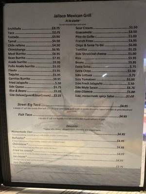 Menu photo 4 Jalisco Mexican Grill Helena, MT Menu photo 4 Jalisco Mexican Grill Helena, MT