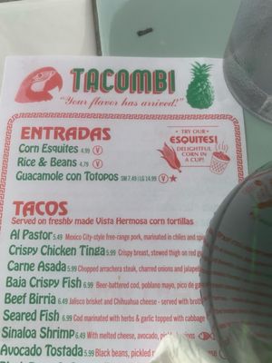 Menu photo 1 Tacombi Westbury, NY