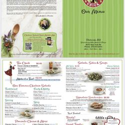 Chicken Salad Chick - Menu
