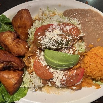 Los Compadres - Oh boy! This is the home style enchiladas. I substituted the potatoes for rice and beans. I highly recommend. Top notch! - Mexican Near Me - Long Beach, California Los Compadres - Oh boy! This is the home style enchiladas. I substituted the potatoes for rice and beans. I highly recommend. Top notch! - Mexican Near Me - Long Beach, California