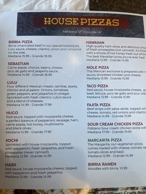 Menu photo 1 Lulu's Hot Oven South Jordan, UT Menu photo 1 Lulu's Hot Oven South Jordan, UT