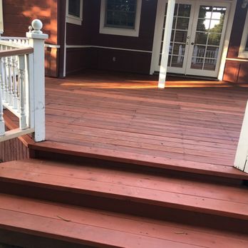 Redlands Handyman Services - Back deck and steps- After Photos - Handyman Near Me