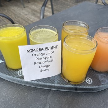 Waterman's Brewing - Mimosa Flight - Brewpubs Near Me - Wilmington, North Carolina Waterman's Brewing - Mimosa Flight - Brewpubs Near Me - Wilmington, North Carolina