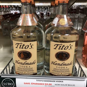 LCBO - Tito's Vodka - Beer, Wine & Spirits Near Me - Scarborough, Ontario