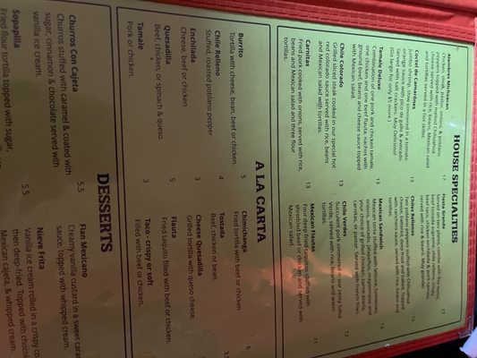 Menu photo 4 Pulque Wright City, MO