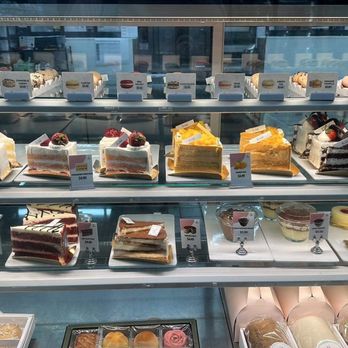 Cafe L'ami - a display of cakes and pastries - Cafes Near Me - Burke, Virginia