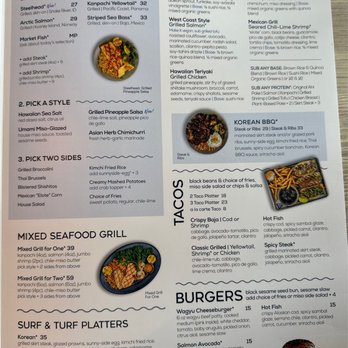 Pacific Catch - Menu Page 2 as of 5/26/23 - Seafood Near Me - Tustin, California Pacific Catch - Menu Page 2 as of 5/26/23 - Seafood Near Me - Tustin, California