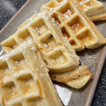 The Bro’Kin Yolk - Mini waffle appetizers with Nutella sauce and maple syrup - Juice Bars & Smoothies Near Me - Edmonton, Alberta The Bro’Kin Yolk - Mini waffle appetizers with Nutella sauce and maple syrup - Juice Bars & Smoothies Near Me - Edmonton, Alberta