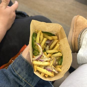 Bun Mee - Salt and Pepper Garlic Fries (was full to the top I just got hungry) - Vietnamese Near Me - South San Francisco, California Bun Mee - Salt and Pepper Garlic Fries (was full to the top I just got hungry) - Vietnamese Near Me - South San Francisco, California