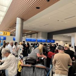 American Airlines - AWFUL CHECK-IN - Unorganized; Only ONE Agent for Priority & First Class Lane! (07/14/25)