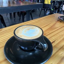 Kindred Coffee - A very good cappuccino. The espresso has a very nice bite to it.