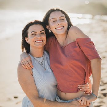 Blue Horizon Photography - Mom and daugher at Shipwreck beach, Kauai. - Session Photography Near Me Blue Horizon Photography - Mom and daugher at Shipwreck beach, Kauai. - Session Photography Near Me