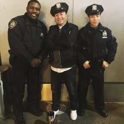 NYPD 13th Precinct - The guy in the middle is awesome ! The other two are really really cool too !!!!