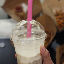 Oreo milkshake Oreo milkshake