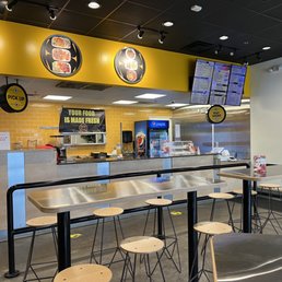 Counter and some seating Counter and some seating
