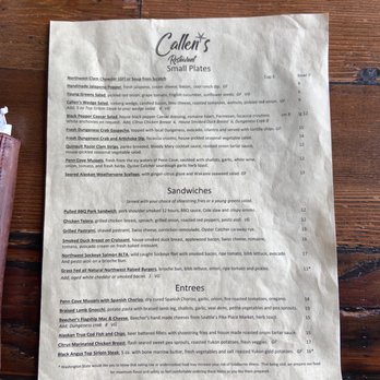 Callen's Restaurant - New American Near Me - Coupeville, Washington Callen's Restaurant - New American Near Me - Coupeville, Washington