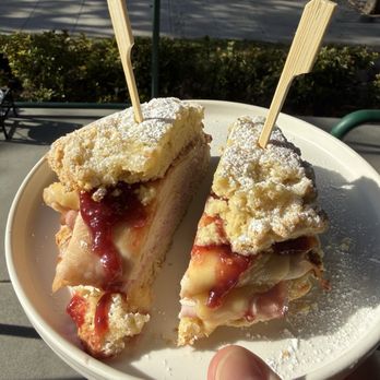 The Crafted Scone - Monte cristo sandwich - so so good! - Bakeries Near Me - Murrieta, California