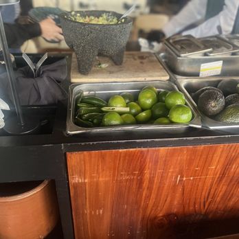 Mucho Loco Mexican Cantina - Table side guacamole  cart - Desserts Near Me - Las Vegas, Nevada