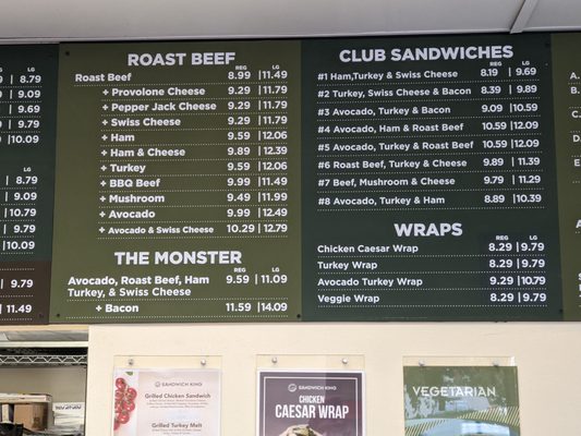 Menu photo 5 Sandwich King Irvine, CA