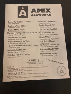 Menu photo 3 Taps on Main Kansas City, MO Menu photo 3 Taps on Main Kansas City, MO