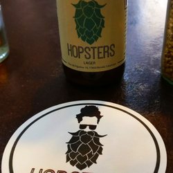 Hopsters - Bottle and coaster