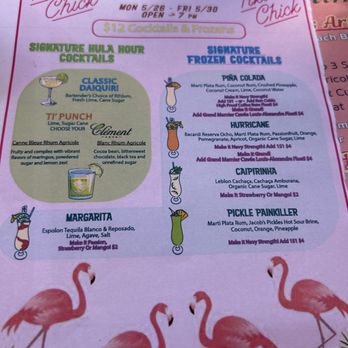 Tiki Chick - Happy hour menu - Breakfast & Brunch Near Me - New York, New York