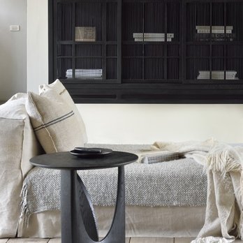 Axom Home - Ethnicraft Oak Geometric Side Table - Furniture Stores Near Me - Rochester, New York Axom Home - Ethnicraft Oak Geometric Side Table - Furniture Stores Near Me - Rochester, New York