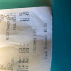 Antojitos Majicos - This is how many tips they gave themselves