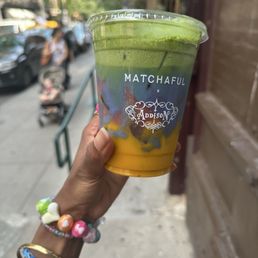 Addison Grace matcha smoothie (limited edition)