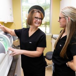 Woodlake Dental Center - A look behind the scenes at Woodlake Dental Center, where our team uses in-office Cerec technology to create same-day crowns.